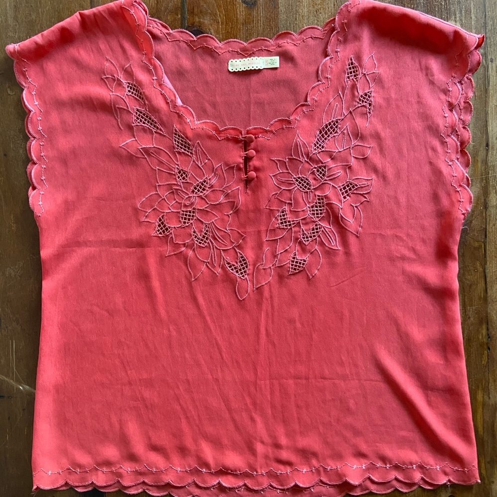 UO Coral blouse